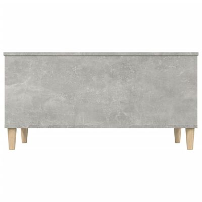 vidaXL Coffee Table Concrete Grey 90x44.5x45 cm Engineered Wood