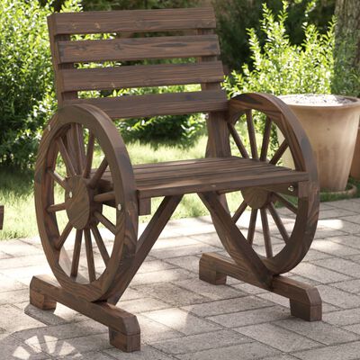 vidaXL Garden Chair 58x58x78.5 cm Solid Wood Fir