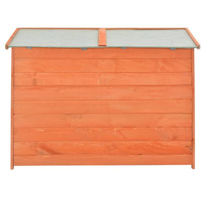 vidaXL Garden Storage Shed 128x42x91 cm Wood