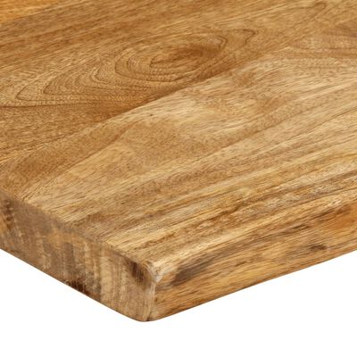 vidaXL Table Top 100x40x3.8 cm Live Edge Solid Wood Mango