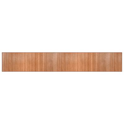 vidaXL Rug Rectangular Natural80x500 cm Bamboo