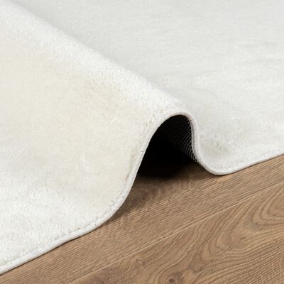 vidaXL Rug OVIEDO Short Pile Cream 120x170 cm