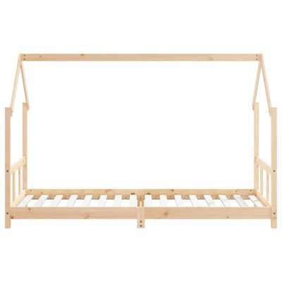 vidaXL Kids Bed Frame 90x200 cm Solid Wood Pine