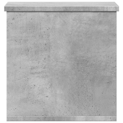 vidaXL Storage Box Concrete Grey 30x35x35 cm Engineered Wood