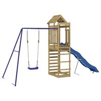 vidaXL Outdoor Playset Impregnated Wood Pine