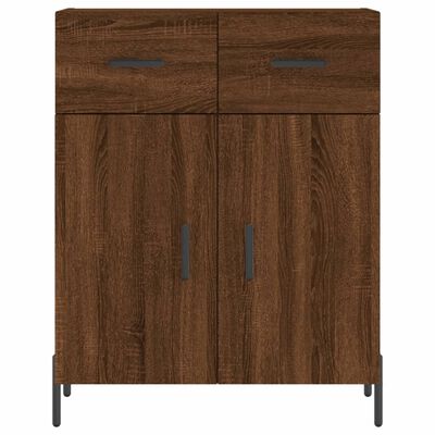 vidaXL Sideboard Brown Oak 69.5x34x90 cm Engineered Wood