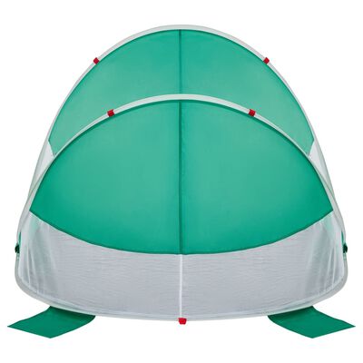 vidaXL Beach Tent Sea Green Pop-up Waterproof