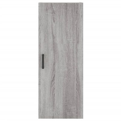 vidaXL Highboard Grey Sonoma 34.5x34x180 cm Engineered Wood