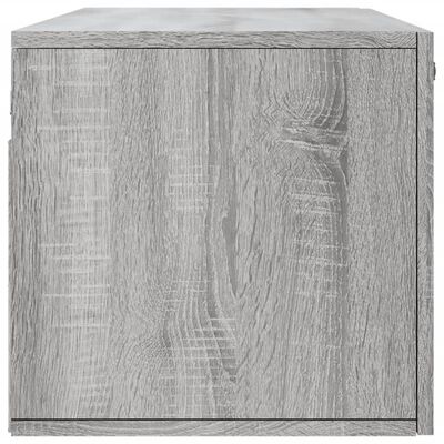 vidaXL Wall Cabinet Grey Sonoma 100x36.5x35 cm Engineered Wood
