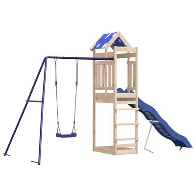 vidaXL Outdoor Playset Solid Wood Pine