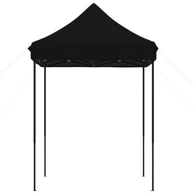 vidaXL Foldable Party Tent Pop-Up Black 200x200x306 cm