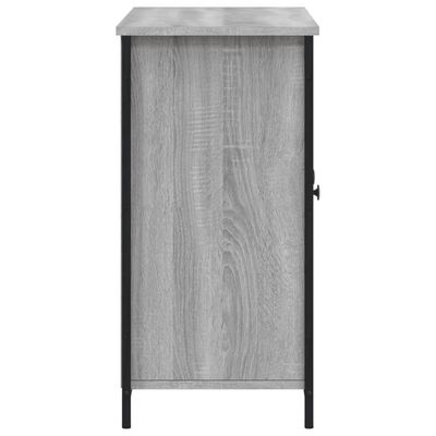 vidaXL Sideboard Grey Sonoma 100x35x70 cm Engineered Wood