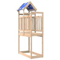 vidaXL Play Tower 110.5x52.5x215 cm Solid Wood Pine