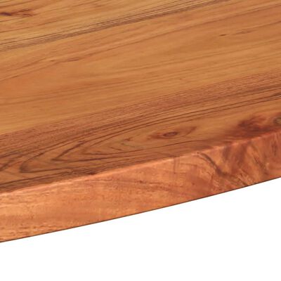 vidaXL Table Top 110x50x3.8 cm Oval Solid Wood Acacia