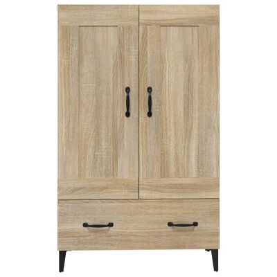 vidaXL Highboard Sonoma Oak 70x31x115 cm Engineered Wood