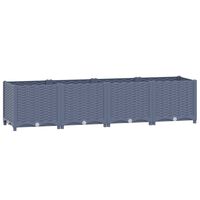 vidaXL Raised Bed 160x40x38 cm Polypropylene