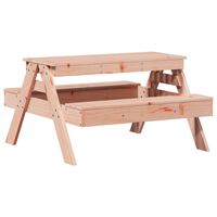 vidaXL Picnic Table for Kids 88x97x52 cm Solid Wood Douglas