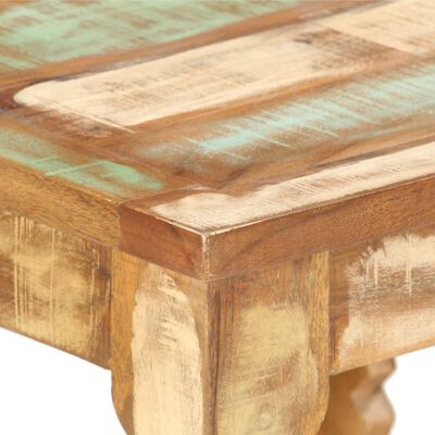 vidaXL Coffee Table 40x40x40 cm Solid Reclaimed Wood