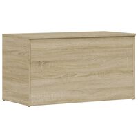 vidaXL Storage Chest Sonoma Oak 84x42x46 cm Engineered Wood