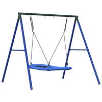 vidaXL Outdoor Swing Set with Nest Swing