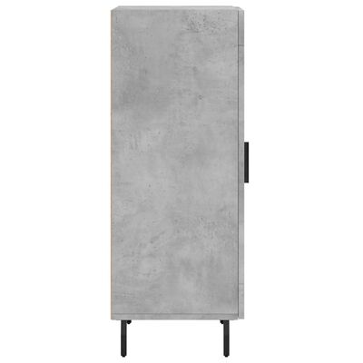 vidaXL Sideboard Concrete Grey 34.5x34x90 cm Engineered Wood