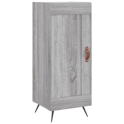 vidaXL Highboard Grey Sonoma 34.5x34x180 cm Engineered Wood