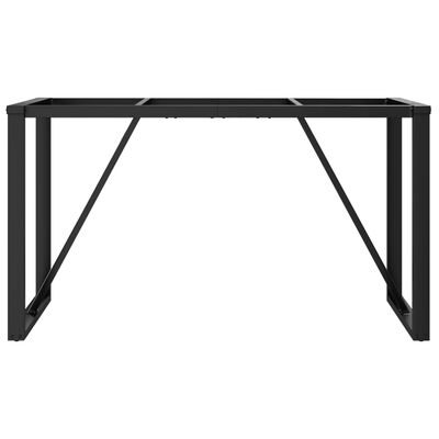 vidaXL Dining Table Legs O-Frame 120x60x73 cm Cast Iron