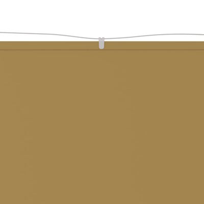 vidaXL Vertical Awning Beige 300x360 cm Oxford Fabric