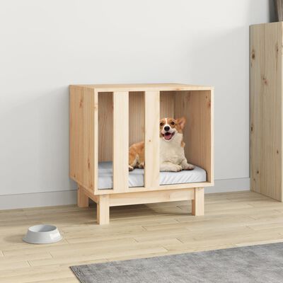 vidaXL Dog House 50x40x52 cm Solid Wood Pine