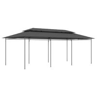 vidaXL Gazebo 600x298x270 cm Anthracite