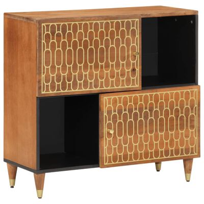 vidaXL Side Cabinet 80x33x75 cm Solid Wood Mango