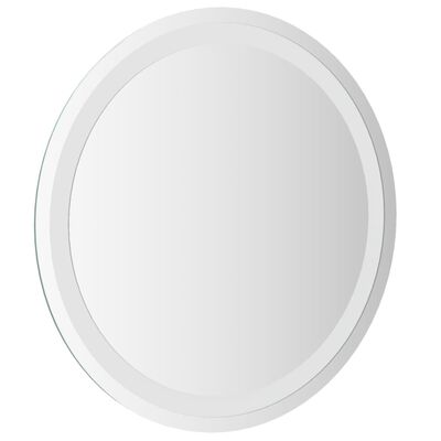 vidaXL LED Bathroom Mirror 50 cm Round