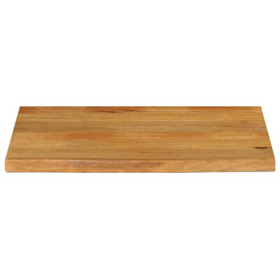 vidaXL Table Top Live Edge 90x60x2.5 cm Solid Wood Mango