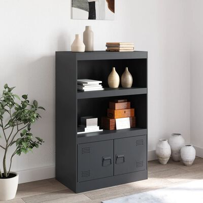 vidaXL Sideboard Anthracite 67x39x107 cm Steel