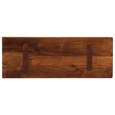 vidaXL Table Top 70x20x3.8 cm Rectangular Solid Wood Reclaimed