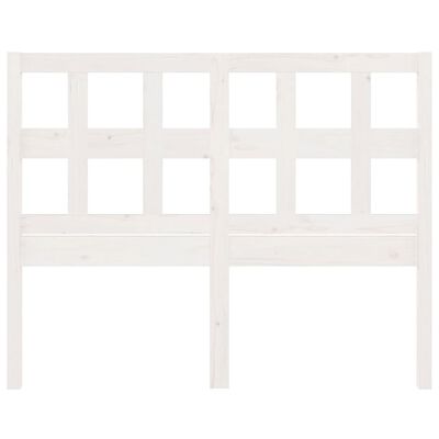 vidaXL Bed Headboard White 165.5x4x100 cm Solid Wood Pine