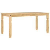 vidaXL Dining Table Corona 160x80x75 cm Solid Wood Pine