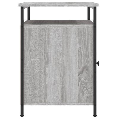 vidaXL Bedside Cabinets 2 pcs Grey Sonoma 40x42x60 cm Engineered Wood