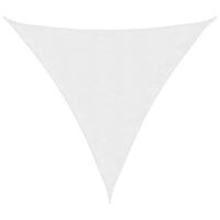 vidaXL Sun Shade Sail White 2x2x2 m 100% Polyester Oxford
