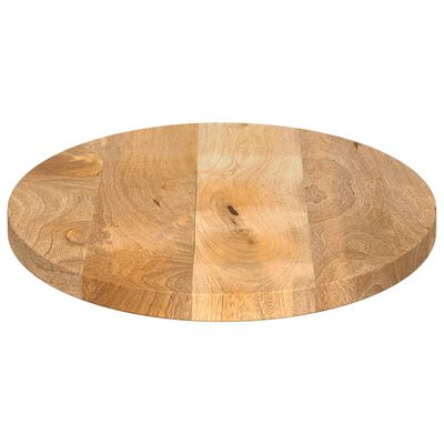 vidaXL Table Top 80x40x2.5 cm Oval Solid Wood Mango