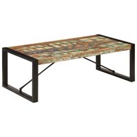 vidaXL Coffee Table 120x60x40 cm Solid Reclaimed Wood