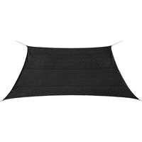 vidaXL Sunshade Sail HDPE Square 2x2 m Anthracite