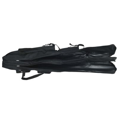 vidaXL Fishing Rod Bag Black 160 cm Oxford Fabric