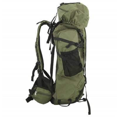 vidaXL Hiking Backpack Army Green 60 L Oxford Fabric