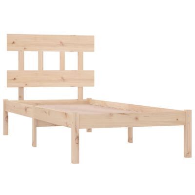 vidaXL Bed Frame without Mattress 100x200 cm Solid Wood