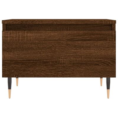 vidaXL Coffee Tables 2 pcs Brown Oak 50x46x35 cm Engineered Wood