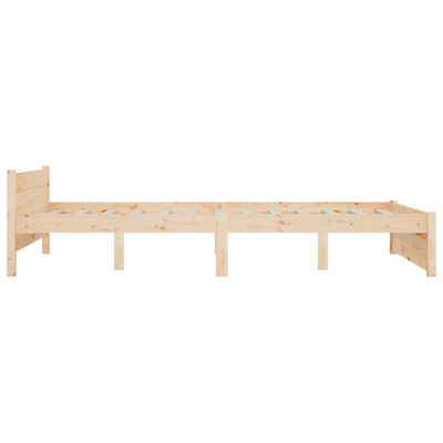 vidaXL Bed Frame without Mattress with Drawers 120x200 cm