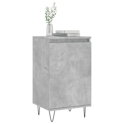 vidaXL Sideboards 2 pcs Concrete Grey 40x35x70 cm Engineered Wood