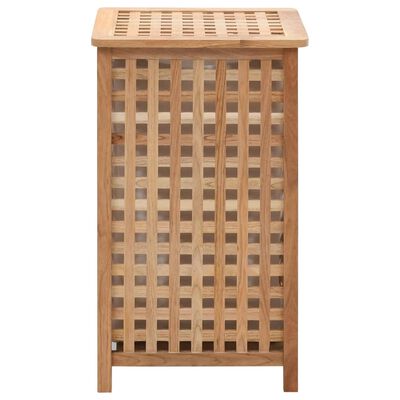 vidaXL Laundry Bin 39x39x65 cm Solid Walnut Wood