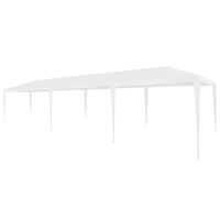 vidaXL Party Tent 3x9 m PE White